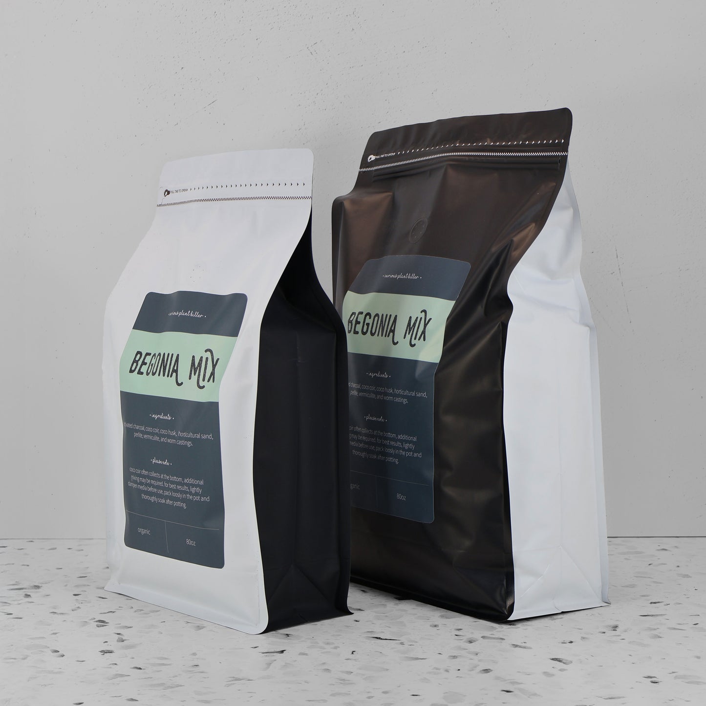 Mélange de bégonias