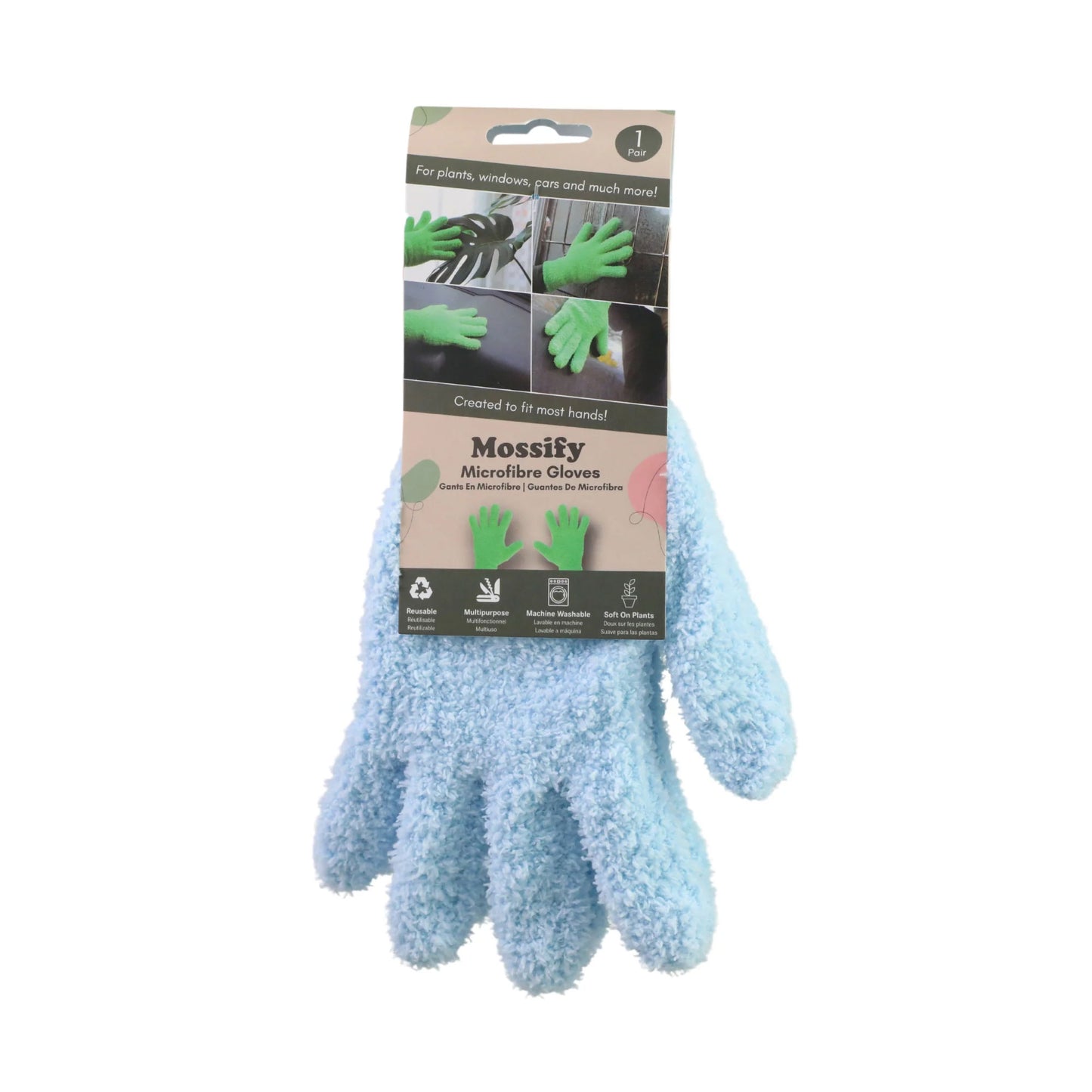 Leaf Shining Microfiber Gloves