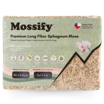 Premium Sphagnum Moss (1kg)