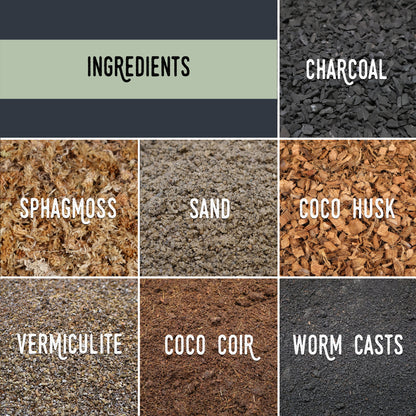 Mezcla para terrarios